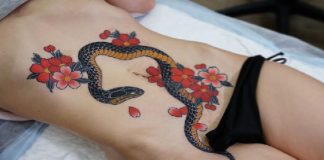 Snake tattoos